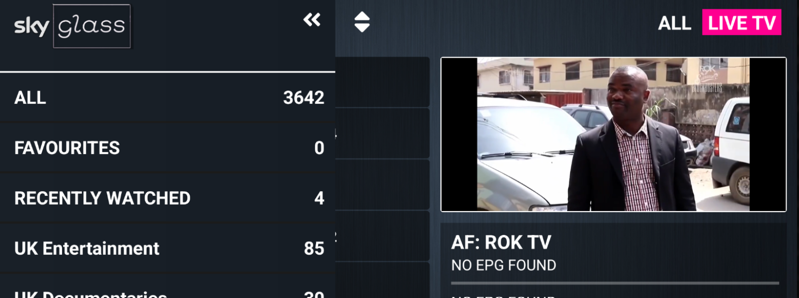 IPTV STREAM PRO [HC] SKY GLASS